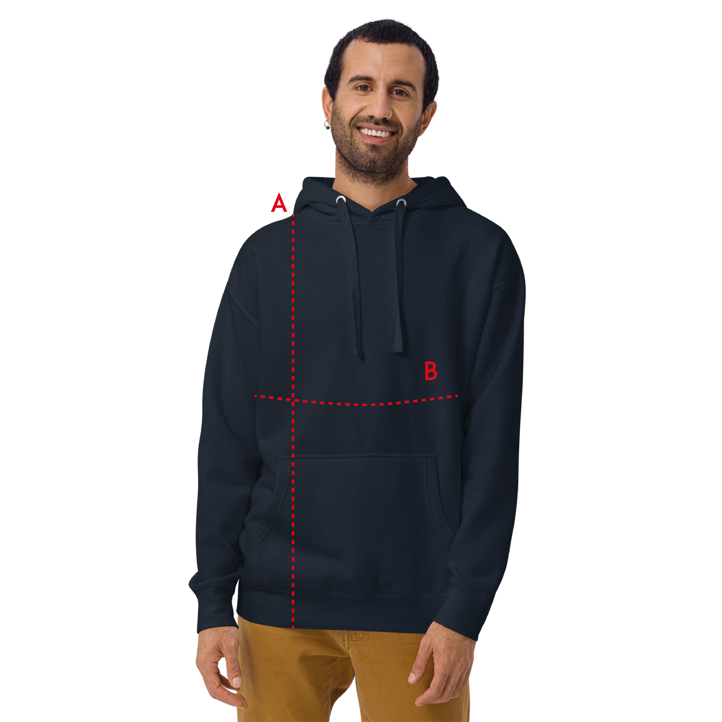 Sweatshirt # BRENS // Premium Hoodie with Hood and Pocket // Unisex