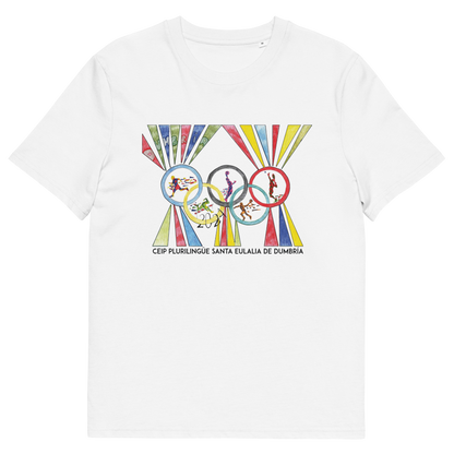 Camiseta # XOGOS OLÍMPICOS E PARALÍMPICOS DUMBRÍA // 2024 // ECO Algodón Orgánico // Unisex