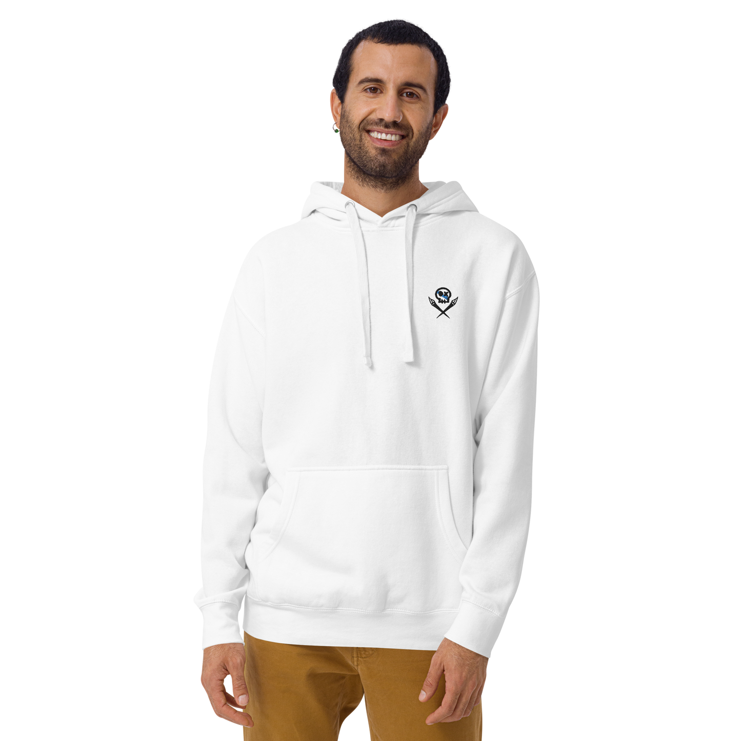 Sweatshirt # TORRE // Premium Hoodie with Hood and Pocket // Unisex // Embroidered